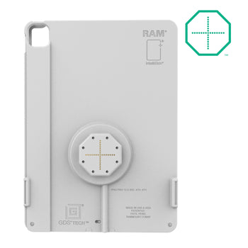 IntelliSkin® Thin-Case™ for iPad Pro 12.9 3-6 Gen (Rear Pogo Pads) Gray