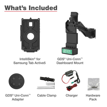GDS® Uni-Conn™ Vehicle Bundle for Samsung Tab Active5