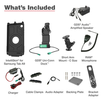 GDS® Uni-Conn™ PTT Vehicle Bundle for Samsung Tab A9