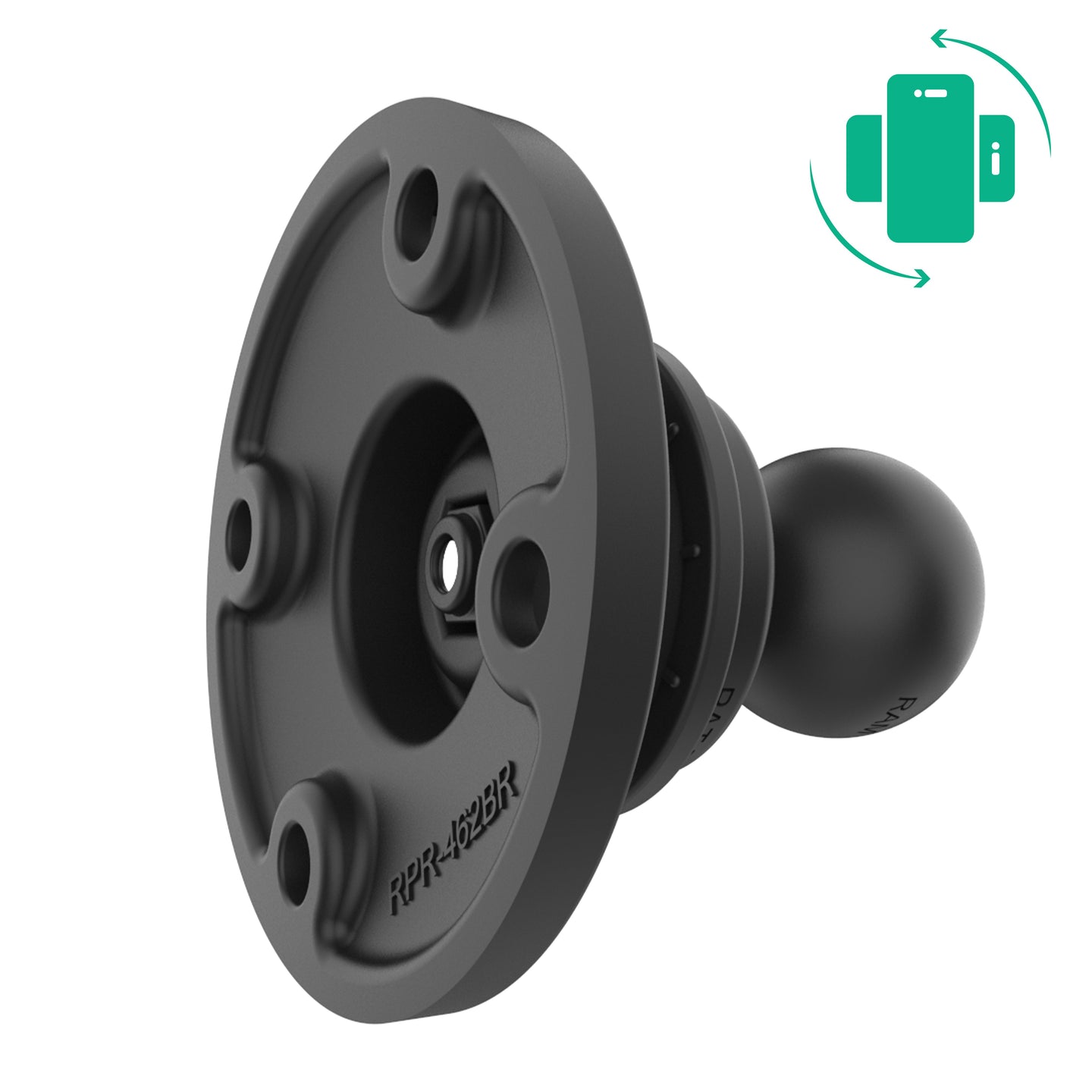 RAM® Rotating Ball Adapter for Phone and Handheld Holders - B Size ...