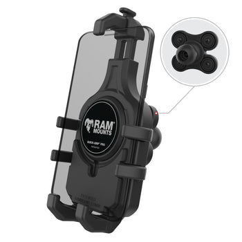 RAM® Quick-Grip™ Pro Phone Holder with Ball & Vibration Damper