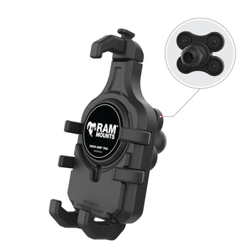 RAM® Quick-Grip™ Pro Phone Holder with Ball & Vibration Damper