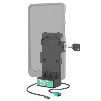 GDS® Uni-Conn™ Locking Spring Loaded Power + USB-A Dock - Heated Pins