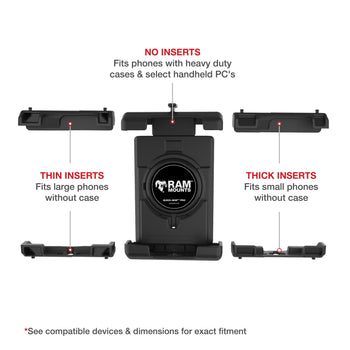 RAM® Quick-Grip™ Pro XL Phone Holder with Ball