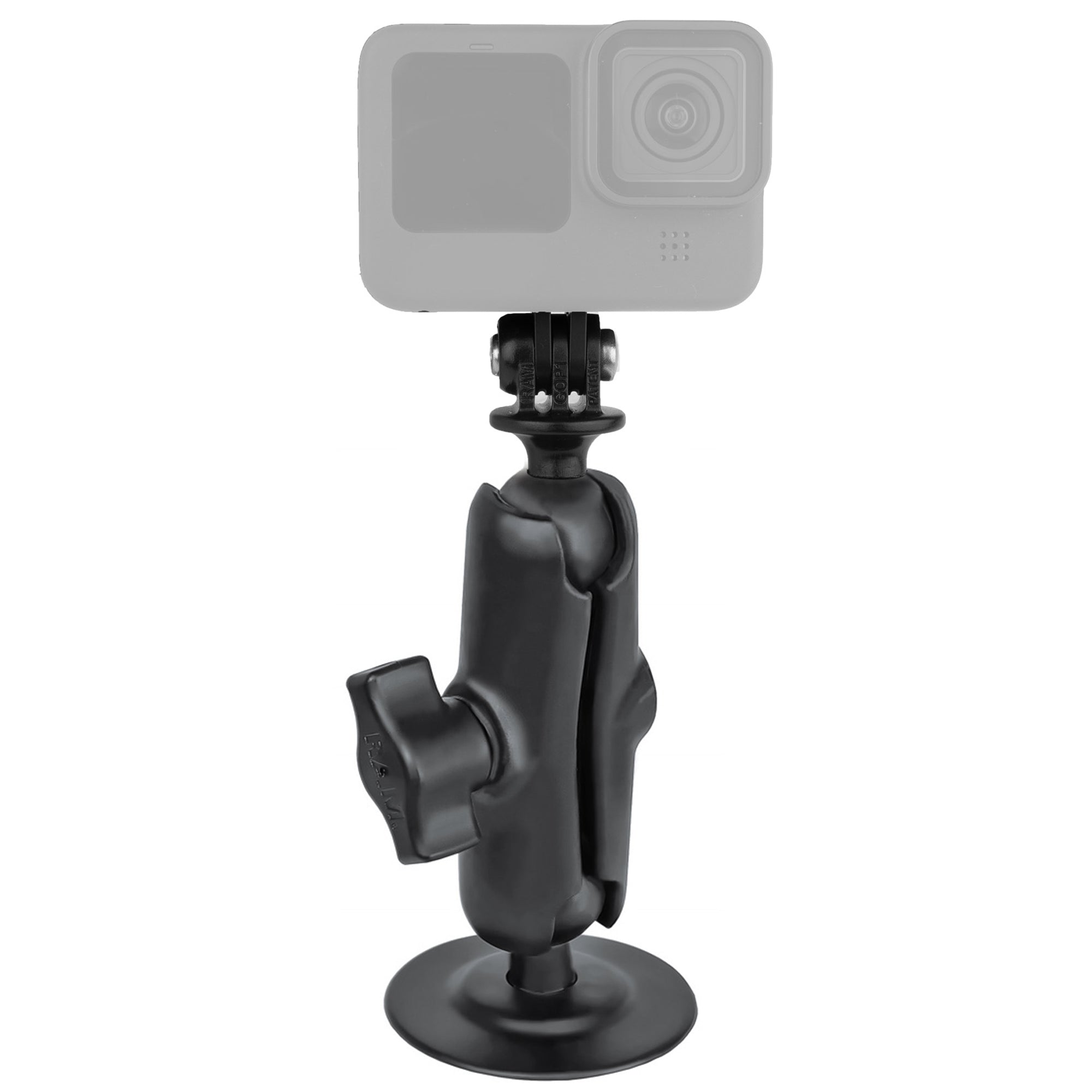 RAM® Flex Adhesive Double Ball Mount with Action Camera Adapter – RAM ...