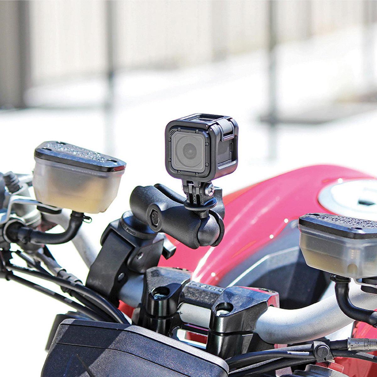 RAM® Tough-Claw™ Double Ball Mount with Universal Action Camera Adapte ...