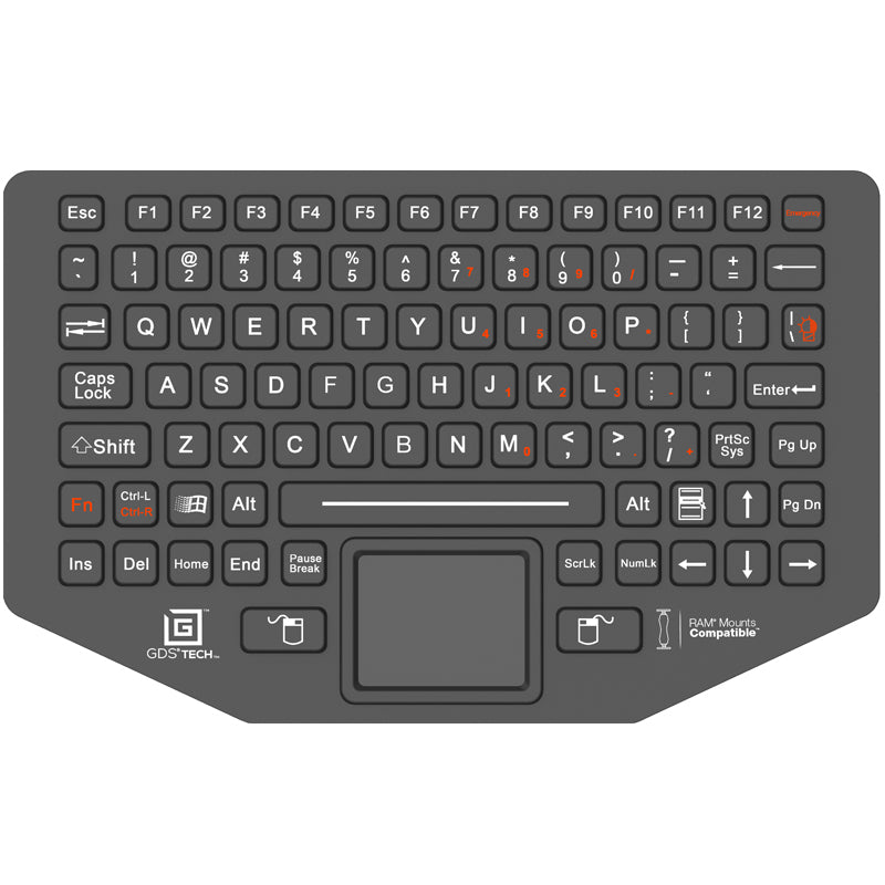 GDS® Keyboard™ with Track Pad – RAM Mounts UK