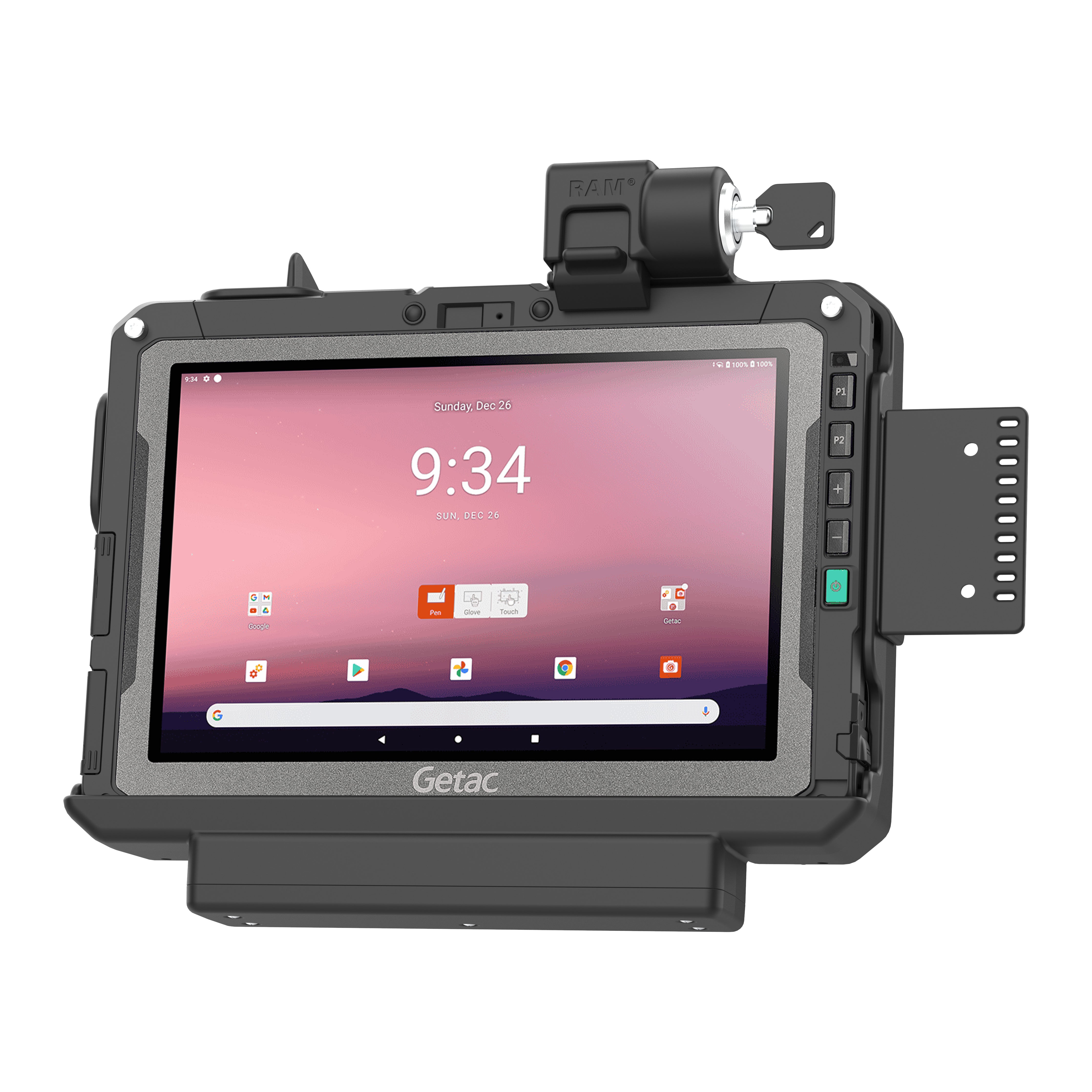 RAM® Form-Fit Locking Holder for Getac ZX10 – RAM Mounts UK