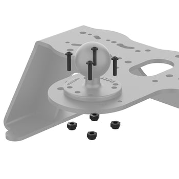 RAM-HAR-FF1-1024U:RAM-HAR-FF1-1024U_2:RAM Hardware Pack for Fishfinder Deck Mount & C-Size Ball Bases