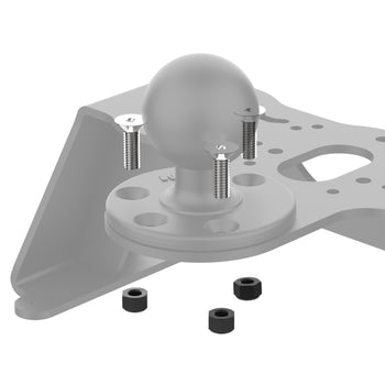 RAM-HAR-FF1-3118U:RAM-HAR-FF1-3118U_2:RAM Hardware Pack for Fishfinder Deck Mount & D-Size Ball Bases