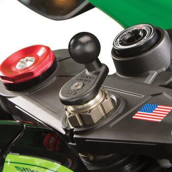 ATTACCO FORCELLA MOTO RAM-MOUNT RAM-B-342U Per BMW HONDA KAWASAKI Yamaha - Foto 8