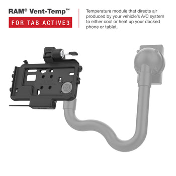 RAM® Low-Profile Locking Powered Dock for Tab Active3