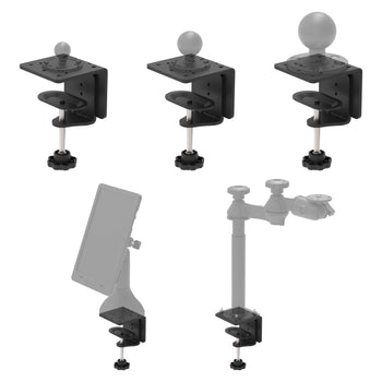 RAM® Heavy Duty C-Clamp Base For Ball Bases & Pedestal Mounts