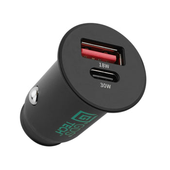 GDS® Type-C and Type A 2-Port Cigarette Charger