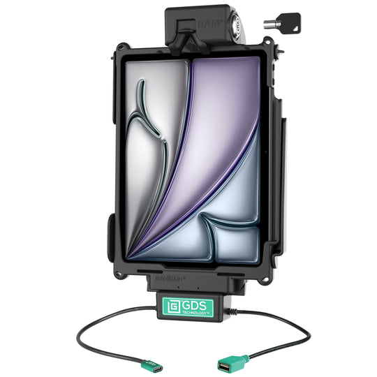 Locking GDS® Tough-Dock™ Single USB-A for iPad 10 & 11, Pro 11 & Air 11