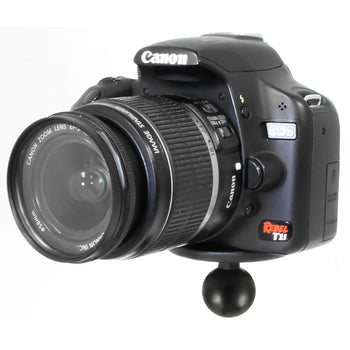 RAM 1-Inch Ball Camera Base With 1/4-20 Threaded Stud – RAM-B-237, Made In USA