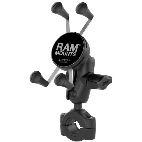 RAM® X-Grip® Phone Mount with RAM® Torque™ Medium Rail Base - Short