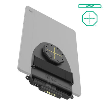 RAM GDS TAB-CONN WITH D SHAPE CONNECTOR AND REAR POGOS FOR BARE TABLETS (NO CASE)