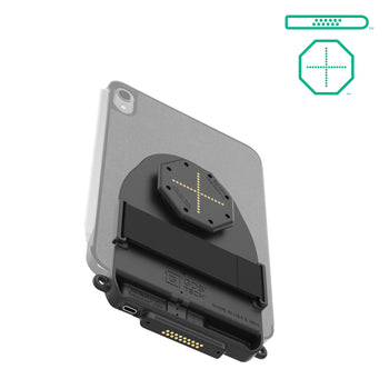 RAM GDS TAB-CONN WITH D SHAPE CONNECTOR AND REAR POGOS FOR UNVERSAL FOLIO STYLE CASES