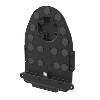 RAM GDS TAB-CONN WITH D SHAPE CONNECTOR AND REAR POGOS FOR UNVERSAL FOLIO STYLE CASES