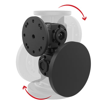 RAM® Dual 90-Degree Pivot Magnetic Mount