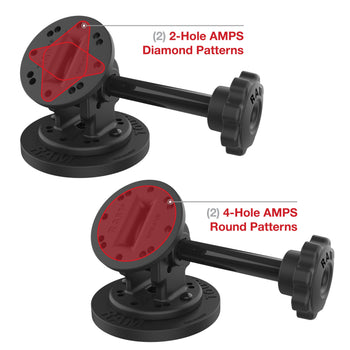 RAM® Single Pivot Magnetic Mount with Knob
