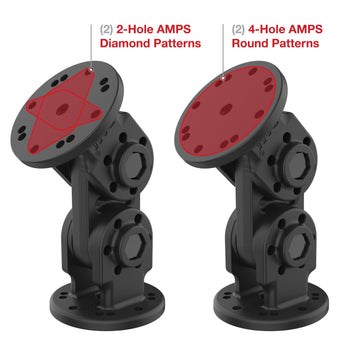 RAM® Dual Straight Pivot Mount