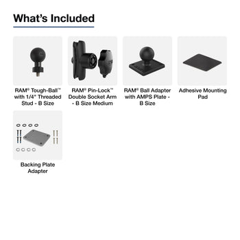 RAM® Dashboard Mount for Motive AIDC+ Dashcam