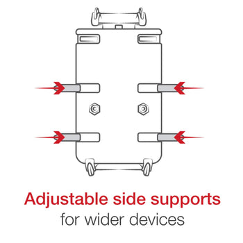 RAM® Quick-Grip™ XL Phone Mount with Small Tough-Claw™ Base - Medium