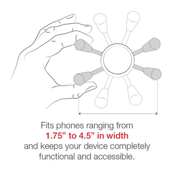 RAM® X-Grip® Large Phone Mount with Tough-Claw™ Medium Clamp Base