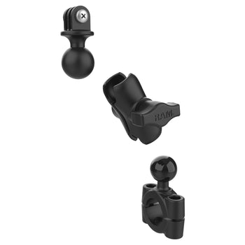 RAM® Torque™ Medium Mount with with Action Camera Adapter