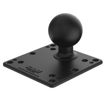 RAM-D-246U:RAM-D-246U_1:RAM 100x100mm VESA Plate with Ball - D Size