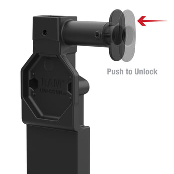 GDS® Uni-Conn™ Dock + Dual USB-A with Release Button