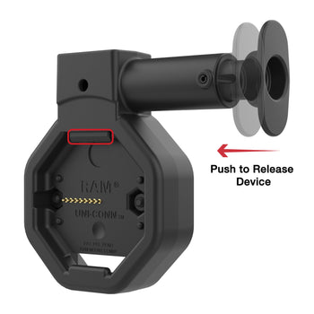 GDS® Uni-Conn™ Powered PoE Dock with Release Button