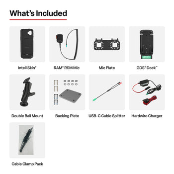 GDS® PTT Speaker Mic Kit for XCover7 Pro/6 Pro - ESChat & Zello