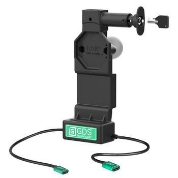 GDS® Uni-Conn™ Locking Dock + Single USB-C with Release Button