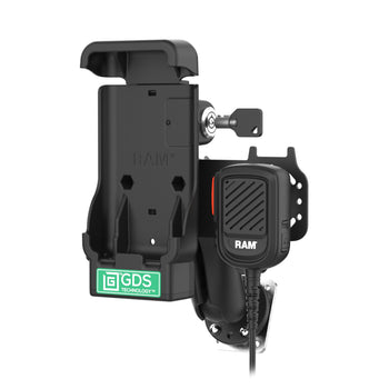 GDS® Locking PTT Speaker Mic Kit for XCover7 Pro/6 Pro - ESChat & Zello