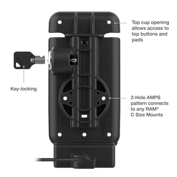 GDS® Vehicle Dock for Samsung XCover7 Pro/6 Pro with IntelliSkin®