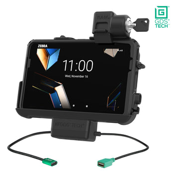 Locking GDS® Thin-Dock + Data for Zebra ET401 8" with IntelliSkin®