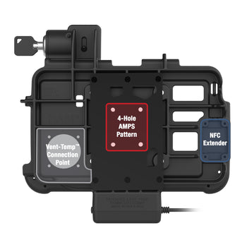 Locking GDS® Thin-Dock™ for Zebra ET401 & ET4x 8" with IntelliSkin®