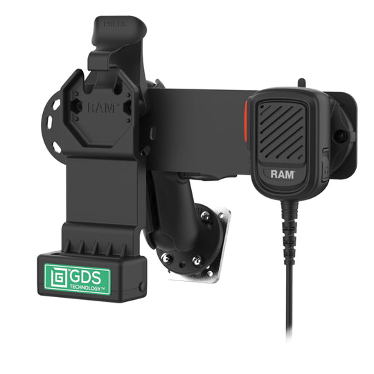 GDS® Uni-Conn™ PTT Remote Speaker Mic Bundle for ESChat & Zello