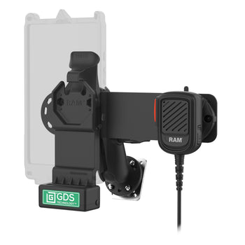 GDS® Uni-Conn™ PTT Remote Speaker Mic Bundle for ESChat & Zello