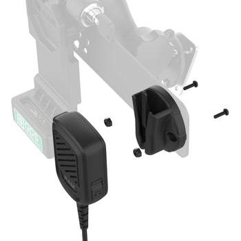 GDS® Uni-Conn™ Locking PTT Remote Speaker Mic Bundle for ESChat & Zello