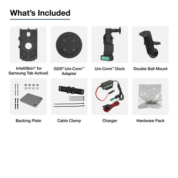 GDS® Uni-Conn™ Vehicle Bundle for Samsung Tab Active5