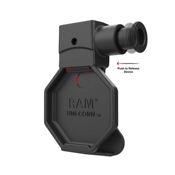 RAM® Belt Clip Holder with Release Buttion for GDS® Uni-Conn™ Button