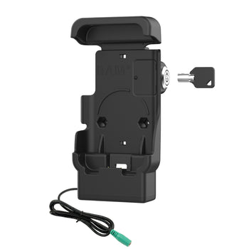 RAM® Locking Powered Dock with Pogo Pins for Zebra TC501