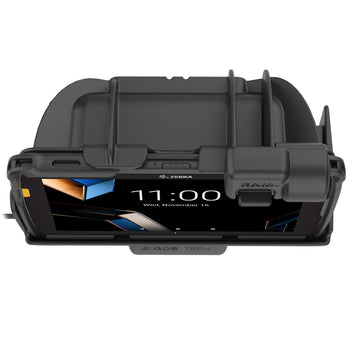 RAM® Tough-Dock™ Power + Dual USB with Latch for Zebra ET401 8"