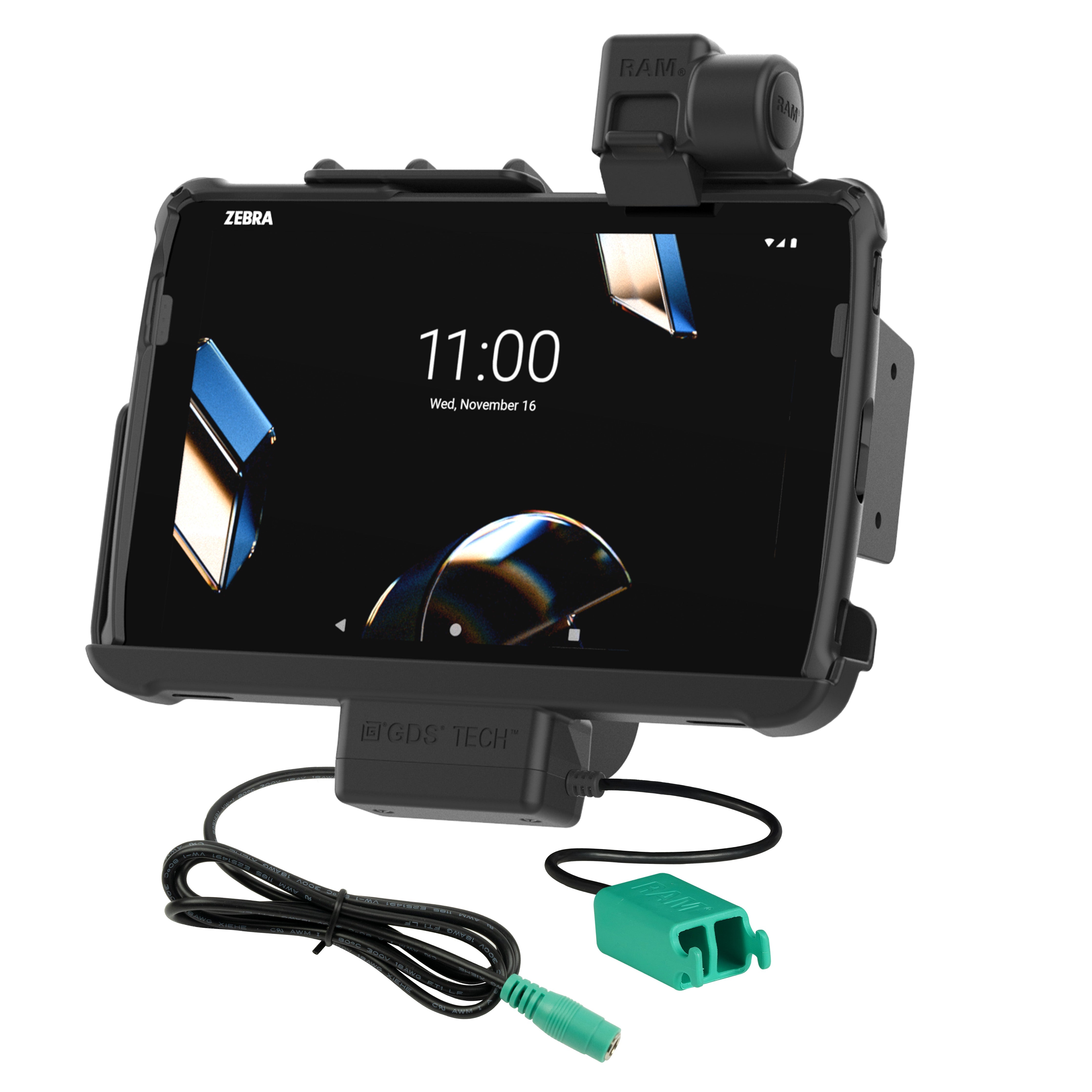 RAM® Tough-Dock™ Power + Dual USB for Zebra ET401 10