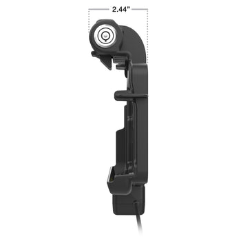 Locking RAM® Thin-Dock™ + Dual USB for Zebra ET401 8"