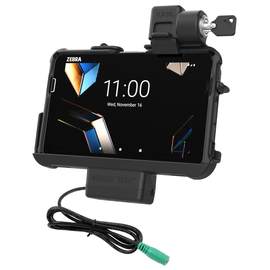 Locking RAM® Thin-Dock™ for Zebra ET401 & ET4x 8"
